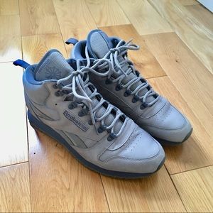 Reebok Classic Leather Mid Ripple Ice (Gray)